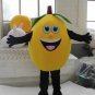 CosplayDiy Unisex Mascot Costume Hot Sale Fruit Yellow Lemon Plush Costume for Christmas