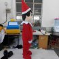 CosplayDiy Unisex Mascot Costume Elf On The Shelf Mascot Costume Cosplay For Christmas Party