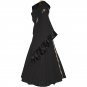 CosplayDiy Women's Sarah Black Medieval Renaissance Victorian Dress cosplay
