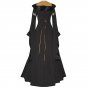 CosplayDiy Women's Sarah Black Medieval Renaissance Victorian Dress cosplay
