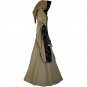 CosplayDiy Women's Sophia Olive Green-Black Medieval Renaissance Victorian Dress cosplay