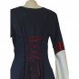 CosplayDiy Women's Black And White Medieval Luxurious Victorian Dress Cosplay