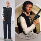 Cosplaydiy Men's Outfit Star Wars ANH A New Hope Han Solo Costume Movie Cosplay For Halloween