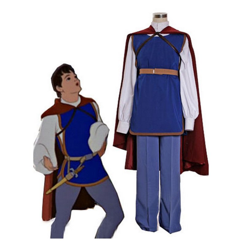 CosplayDiy Men's Costume Snow White And The Seven Dwarfs Prince Fl...
