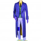 Cosplaydiy Men's Costume Batman Arkham The Joker Cosplay For Carnival Party