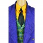Cosplaydiy Men's Costume Batman Arkham The Joker Cosplay For Carnival Party