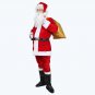 CosplayDiy Men's Costume Christmas Men Outfit Cosplay Father Christmas Costume For Party