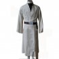 Cosplaydiy Men's Outfit Star Wars Old Obi Wan Kenobi Costume Movie Cosplay For Halloween Party