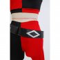 Cosplaydiy Women's Costume Batman Assaul On Arkham Harley Quinn Cosplay For Christmas Party