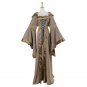 CosplayDiy Women's Maria Olive Green&Copper Medieval Renaissance Victorian Dress Cosplay