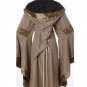 CosplayDiy Women's Maria Olive Green&Copper Medieval Renaissance Victorian Dress Cosplay