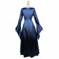 CosplayDiy Women's Blue Medieval Renaissance Fancy Victorian Dress Cosplay