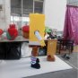 CosplayDiy Unisex Mascot Costume Spongebob mascot costume cosplay For Christmas Party