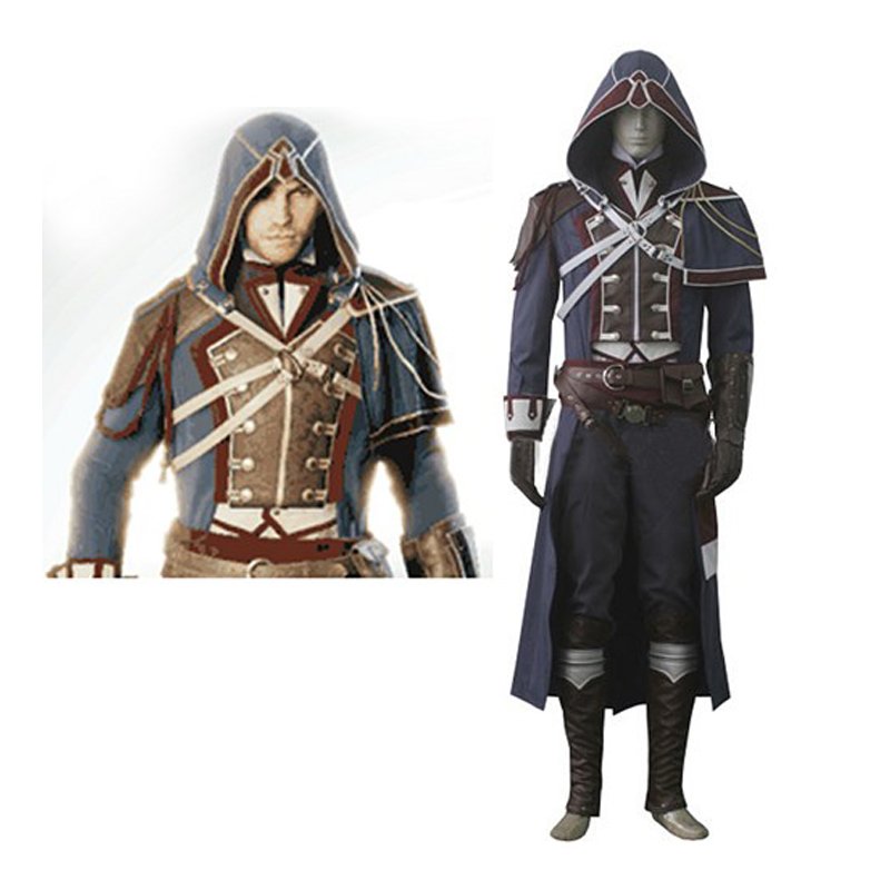 Assassin S Creed Unity Arno Master Phantom Hood Outfit Free Roam My