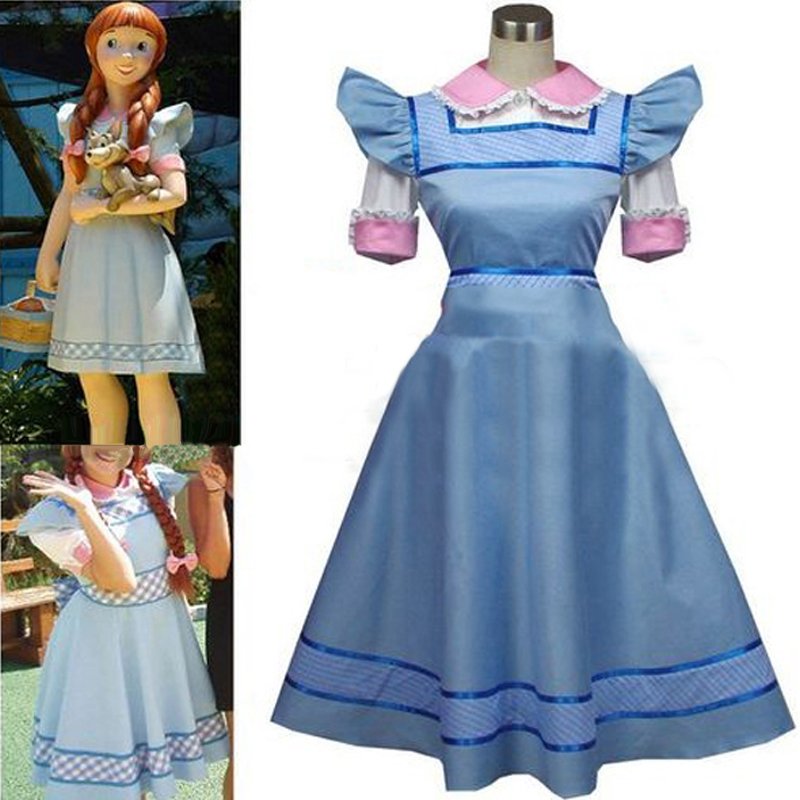 CosplayDiy Women's Dress Alice's Adventures in Wonderland Alice Dress Costume Cosplay