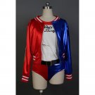 Cosplaydiy Women's Outfit Suicide Squad Harley Quinn Cosplay For Christmas Party