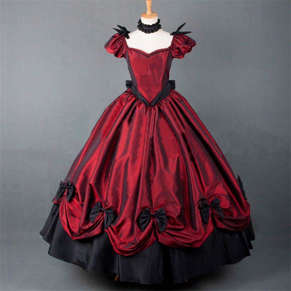 Викторианская Готика бальное платье