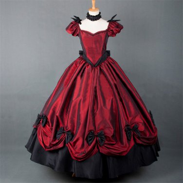 puffy victorian dress