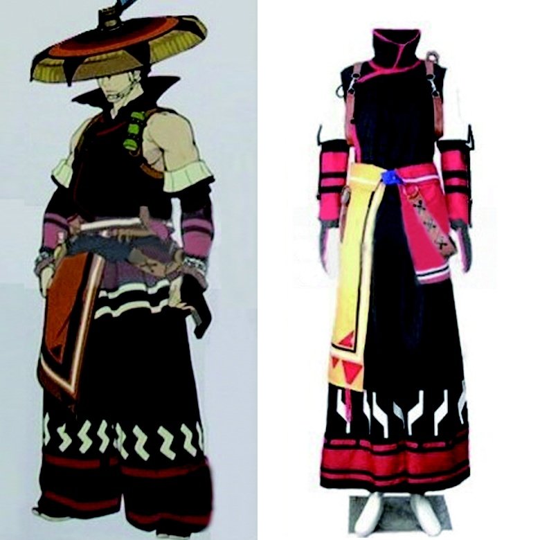 Custom Made Monster Hunter Yukumo Cosplay Costume