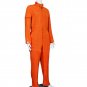 Cosplaydiy Men's Outfit Star Wars X Rebel Pilot Uniform Orange Jumpsuit Cosplay For Christmas Party