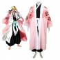 CosplayDiy Men's Bleach Gotei Thirteen Shunsui Ky&Aring;�raku Captain of the 8th Soul Reaper Cosplay
