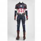 Cosplaydiy Men's Costume Avengers: Age of Ultron Captain America Cosplay For Halloween Party
