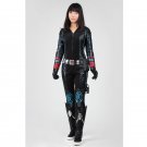 Cosplaydiy Women's Outfit Avengers: Age of Ultron Black Widow Costume Cosplay For Party