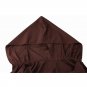 Cosplaydiy Men's Outfit Star Wars Anakin Skywalker Costume Brown Tunic Robe Cloak Cosplay
