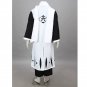 CosplayDiy Men's Bleach Gotei Thirteen Byakuya Kuchiki Captain of the 6th Soul Reaper Cosplay