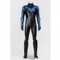 Cosplaydiy Men's Outfit Batman Arkham City Nightwing Costume Cosplay For Carnival Party