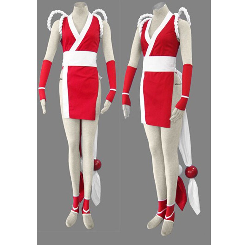 Custom Made King of Fighters 97 Mai Shiranui Fighting Cosplay Costume
