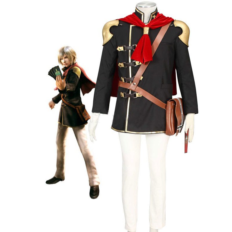 Custom Made Final Fantasy Type-0 Suzaku Peristylium Class Zero NO.1 Ace Cosplay Costume