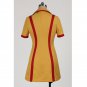 Custom Made 2 Broke Girls Max Black Yellow Uniform Dress Cosplay