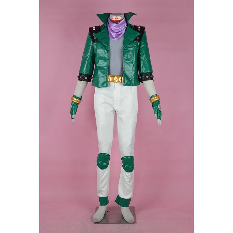 JoJo's Bizarre Adventure Caesar Outfit Costume Cosplay for Halloween Party