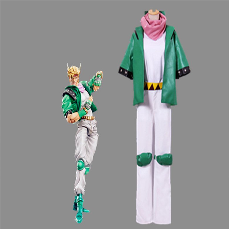 Jojo S Bizarre Adventure Caesar Anthonio Zeppeli Outfit Cosplay Costume Custom Made