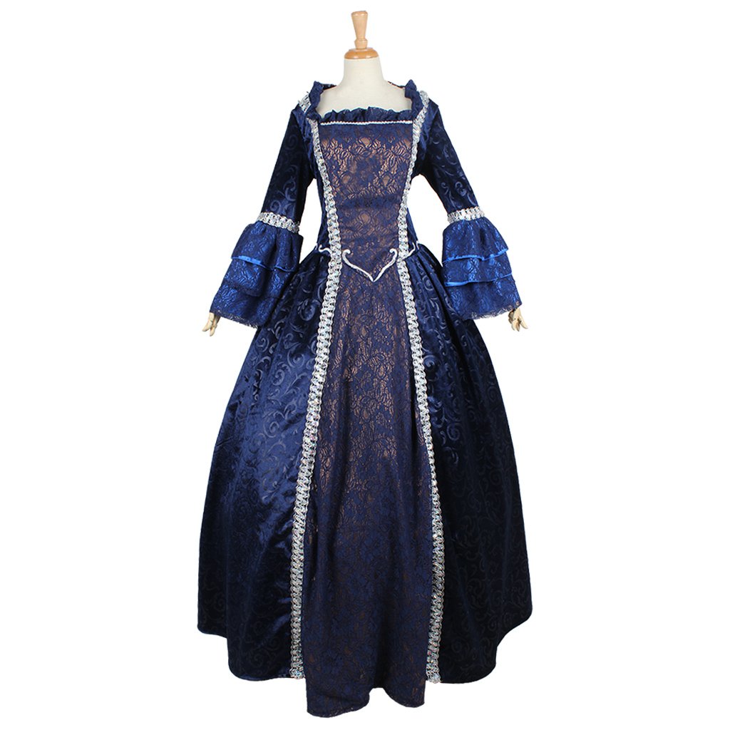 CosplayDiy Women's Renaissance Victorian Medieval Dress For Halloween Party