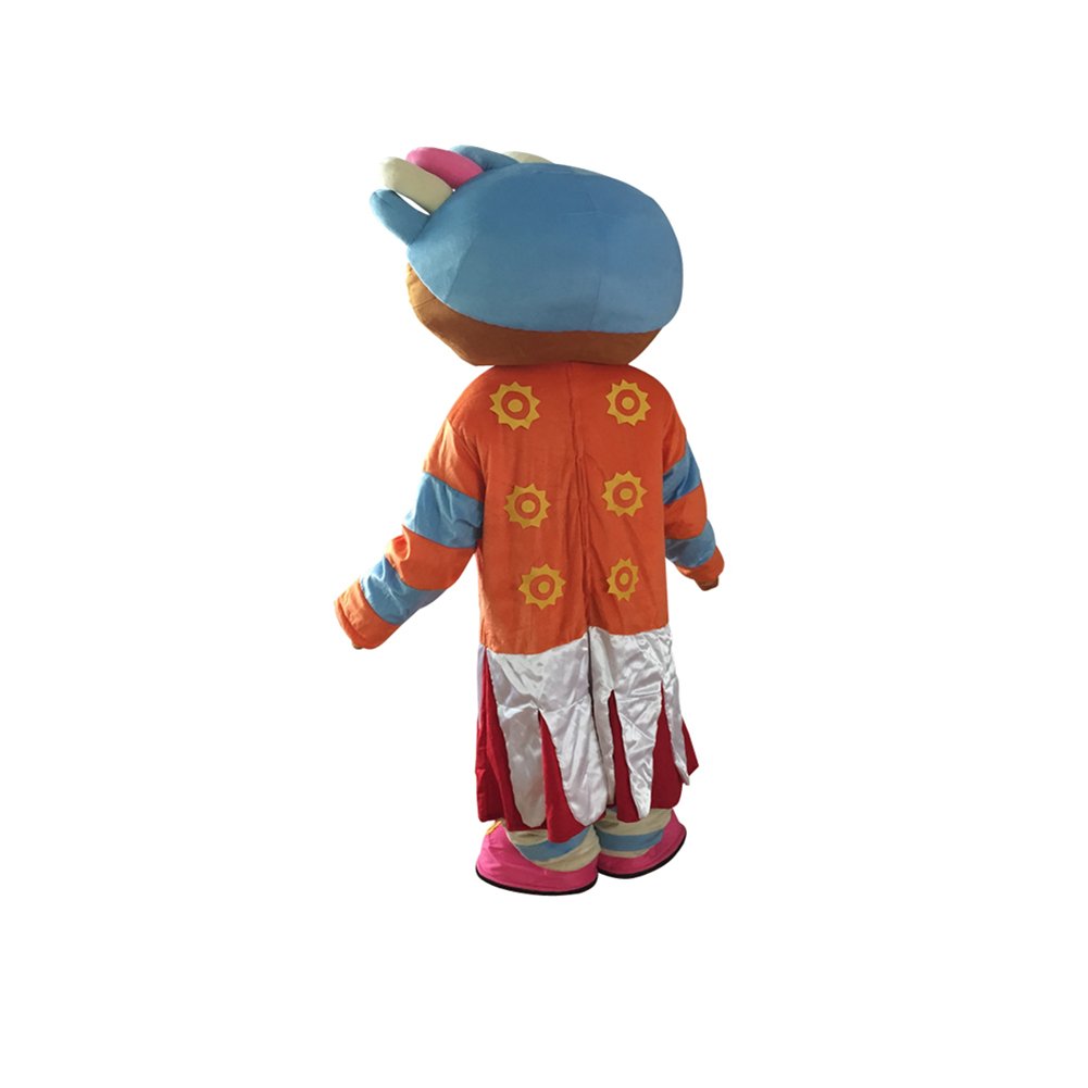 Cosplaydiy Unisex Mascot Costume In The Night Garden Upsy Daisy Mascot Costume Cosplay