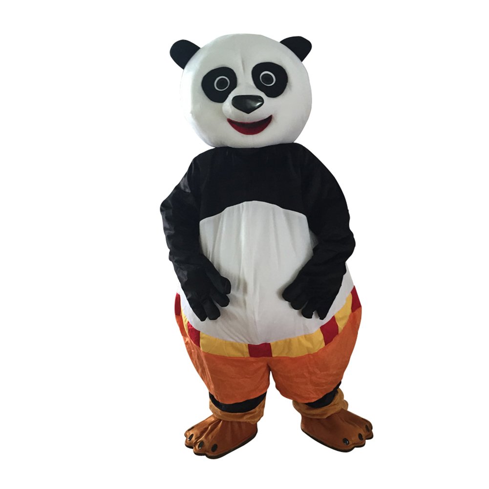 CosplayDiy Unisex Mascot Costume Kung Fu Panda Mascot Costume Cosplay ...