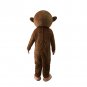 CosplayDiy Unisex Mascot Costume Brown Monkey Mascot Costume Cosplay For Christmas Party
