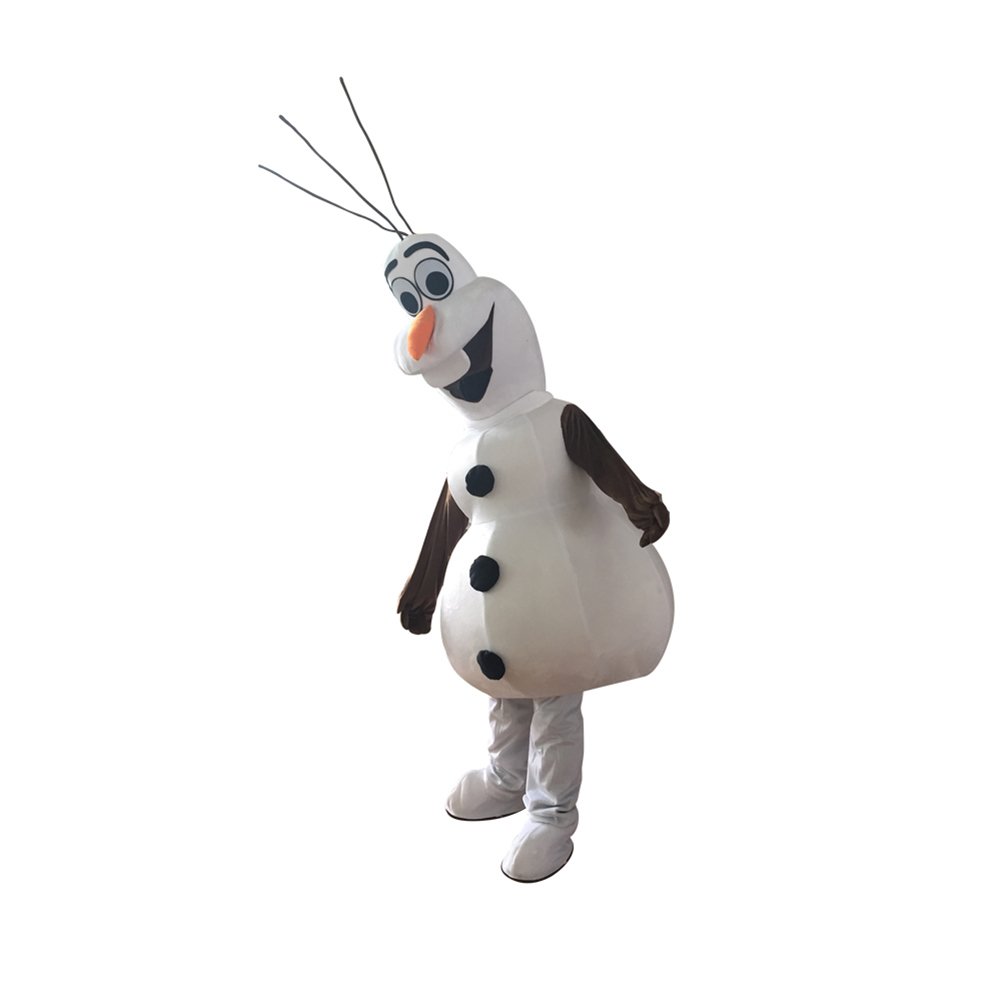 CosplayDiy Unisex Mascot Costume Olaf Mascot Costume Cosplay For ...