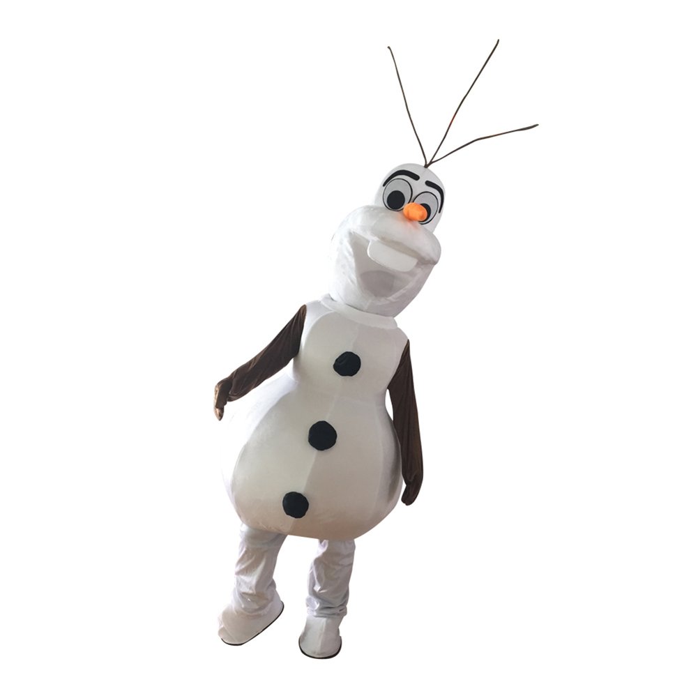 CosplayDiy Unisex Mascot Costume Olaf Mascot Costume Cosplay For ...