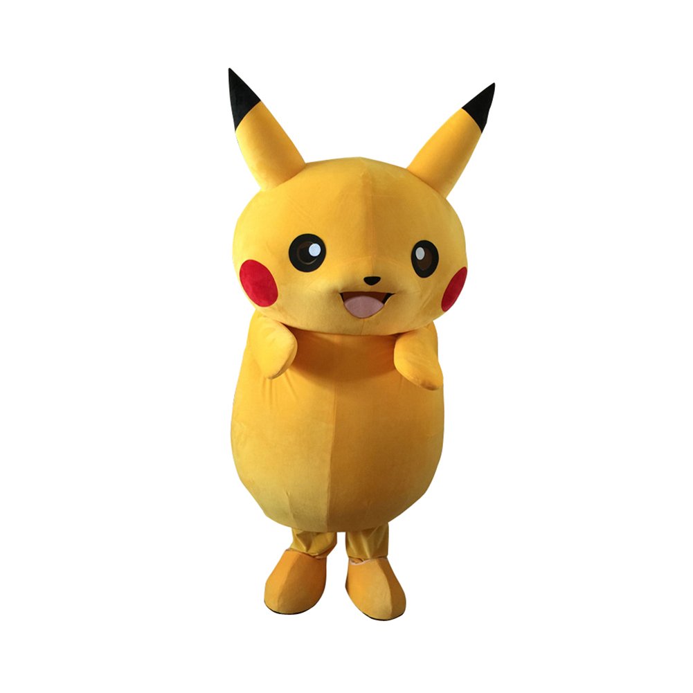 CosplayDiy Unisex Mascot Costume Pokemon Pikachu Costume Cosplay For ...