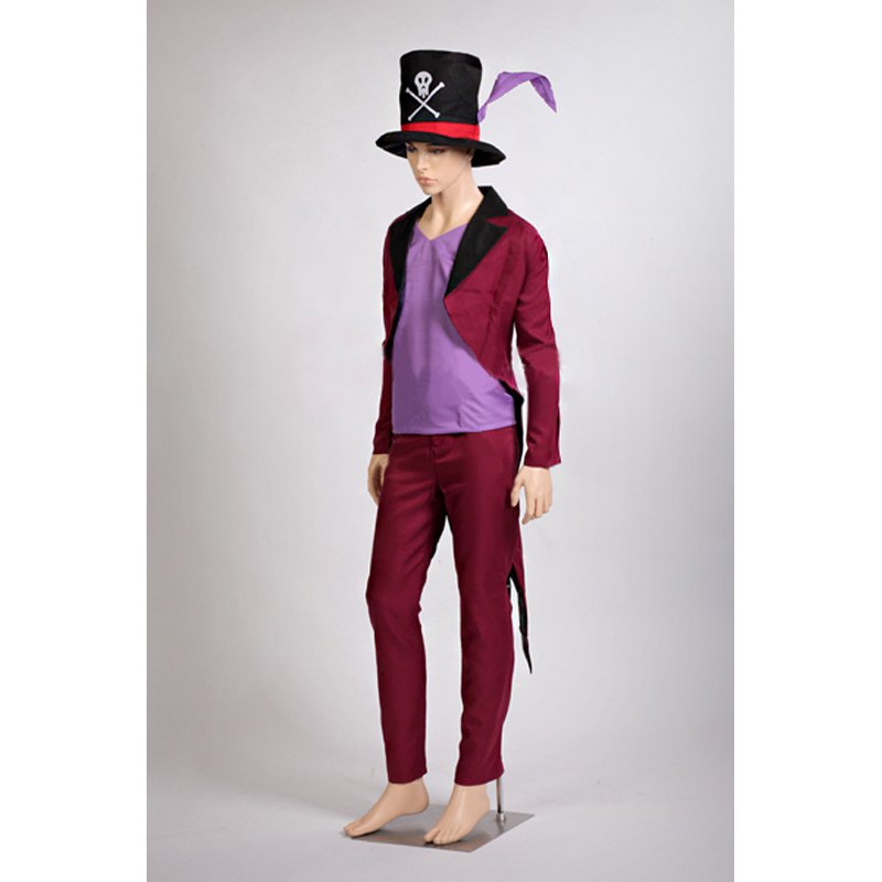 CosplayDiy Men's Costume The Princess and the Frog Dr. Facilier Cosplay