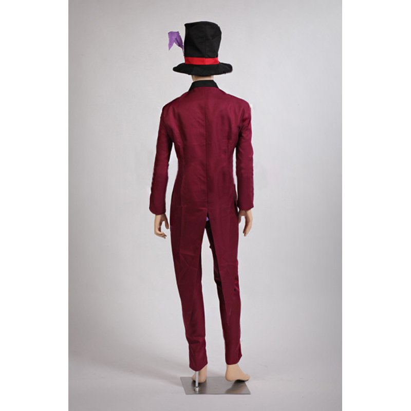 CosplayDiy Men's Costume The Princess and the Frog Dr. Facilier Cosplay