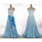The Princess and The Frog Tiana Princess Blue Dress For Ball Gown Party