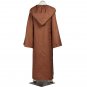 Cosplaydiy Men's Costume Star Wars Obi-Wan Kenobi Outfit Cosplay For Halloween