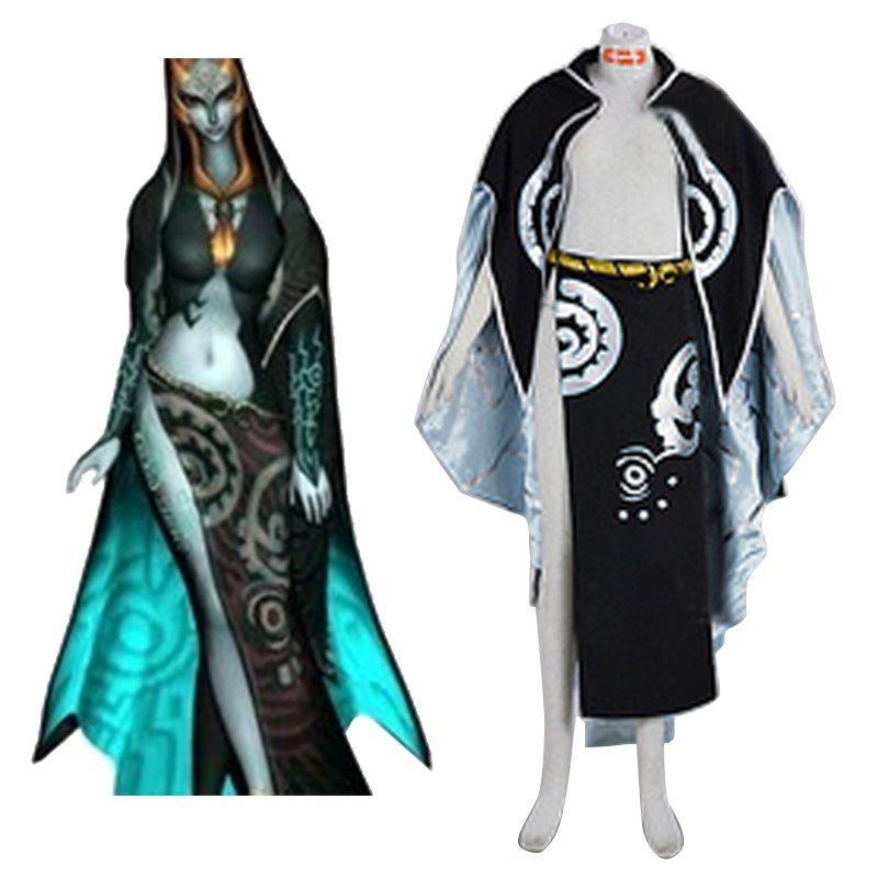 The Legend of Zelda Midna Costume Outfit Cosplay Adult's Custom Made ...