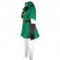 The Legend of Zelda Link Custom Made Dark Green Costume Cosplay for Carnival Party