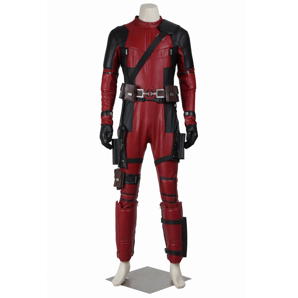 Cosplaydiy Men's Outfit Comics anti-hero Deadpool Costume Cosplay For Party