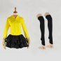 CosplayDiy Women's Outfit Vocaloid Rin Matryoshka Yellow Costume Cosplay For Christmas Party